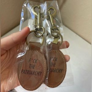 Taylor Swift F*ck The Patriarchy Keychain